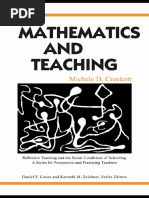 Mathematics and Teaching