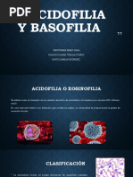 BASOFILIA y EOSINOFILIA