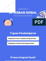 Integrasi Sosial - Proses Terjadinya Integrasi Sosial