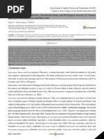 A Review On The Distribution, Nutritional Status and Biological Activity of Various Parts of Artocarpus Heterophyllus Lam