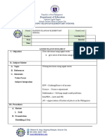 English Plan Template