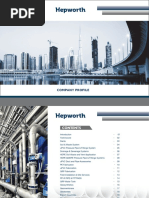 Hepworth Company Profile.