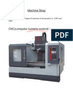 Machine Shop CNC 