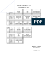 Jadwal Pelajaran Kelas Xii Ipa 2