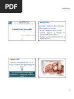 Hipoglicemia Neonatal