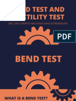 Bend Test and Ductility Test 1