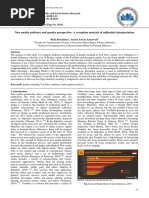 New Media Audience and Gender Perspective: A Reception Analysis of Millenials Interpretation