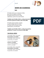 Tiempo de Cuaresma - Cancionero PDF