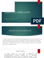 Primera Presentacion Derecho Mercantil 2021