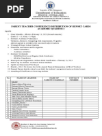 Agenda For HRPTA Meeting - Quarter2