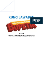 Kunci Jawaban Buku Bupetik Jilid 4C