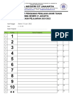 Daftar Hadir Pengawas