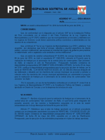 Acuerdo Aniversario de Comerciantes (Gremios)