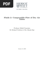 Fluids2 - CompressibleFlowTable