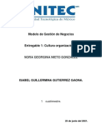 ENTREGABLE1Modelos de Gestión CULTURA ORG IsabelGutierrez