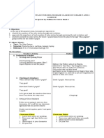 A Detailed Lesson Plan For Multigrade Classes in Grade 5 and 6