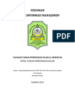 Pedoman Sistem Informasi Manajemen MTS Tpi