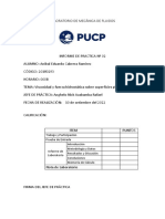 Informe Sobre Viscosidad y Fuerza Hidrostática Sobre Superficies Planas