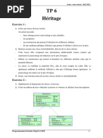 TP6 Héritage: Exercice 1