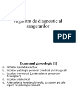 Algoritm de Tratament Al Sangerarilor