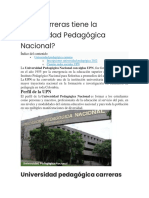 Universidad Pedagógica Nacional