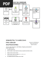 Pasos para Comprender Instrucciones Escritas