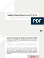 Comunicación No Verbal en La Negociación