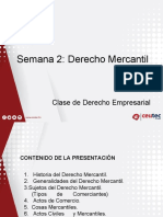 Semana 2 Presentacion Derecho Mercantil