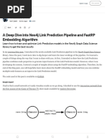 A Deep Dive Into Neo4j Link Prediction Pipeline and FastRP Embedding Algorithm