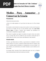 TEMA - Medios para Aumentar y Conservar La Gracia