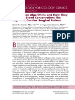 Algoritmo de Transfusion en Pacientes Cardiologicos