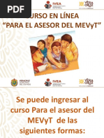 Registro para Ser Asesor Del MEVyT