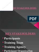 Stakeholders