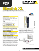 Mea Polybit Tds Polybit Bitustick XL en Mea