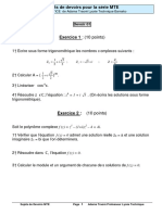 Math Devoir