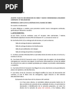 Cronograma Acelerado Contrato N°1