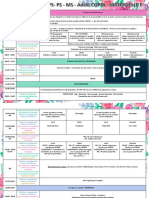 Emploi Du Temps 2022 - 2023