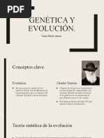 Genética y Evolución Biologia