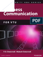 Business Communication by P. D. Chaturvedi Mukesh Chaturvedig