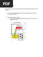 Comments On Drawings Shared in Jan