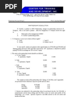 Partnership Dissolution From Prof. Cecilia Mercado