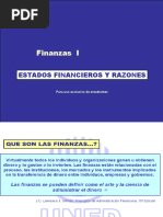 Estados Financieros y Razones