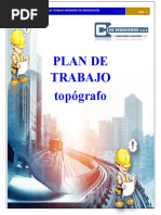 Plan de Trabajo Topografico