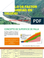 Calculo de Factor de Seguridad en Taludes