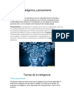 Inteligencia y Pensamiento