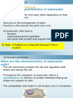 Cell Structure and Function - 2