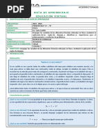 Despeje de Formulas