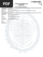 N° Reg N.° 202107367 24 SET 2021. USURPACIÓN, DAÑOS, VIOLENCIA Y RESISTENCIA, FALSEDAD G. Cf. N.° 1107-2021. 18p