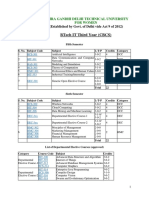 CBCS - Scheme&Syllabus of BTech IT 3rd Year