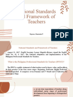 National Standards and Framework of Teachers